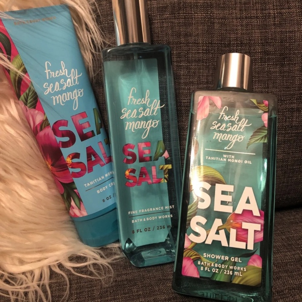 Bath and Body Works sea salt and mango